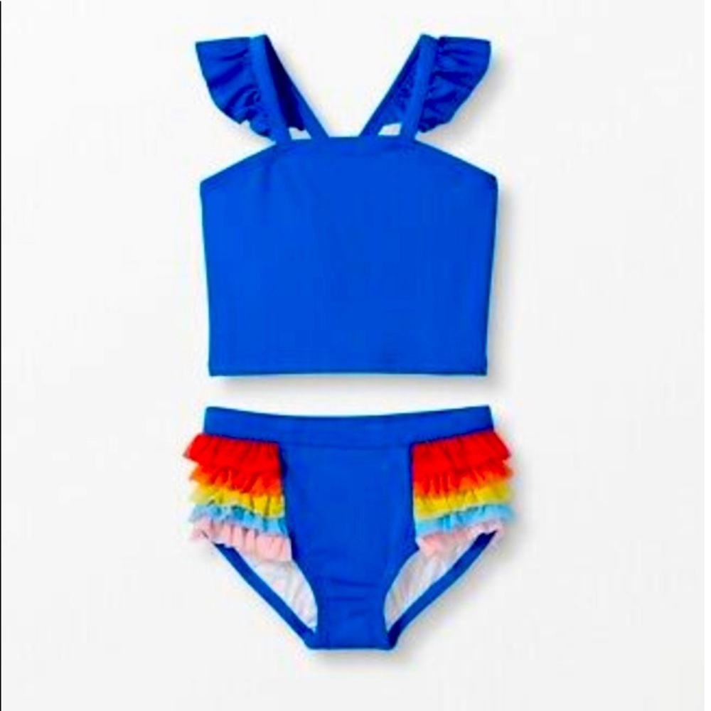 NWT in plastic shipping bag Hanna Andersson 2 piece bikini
